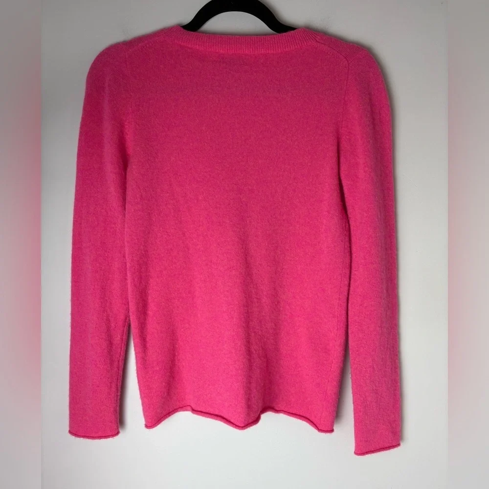 J. CREW COLLECTION Women's 100% Italian Cashmere Sweater Size Small Pink